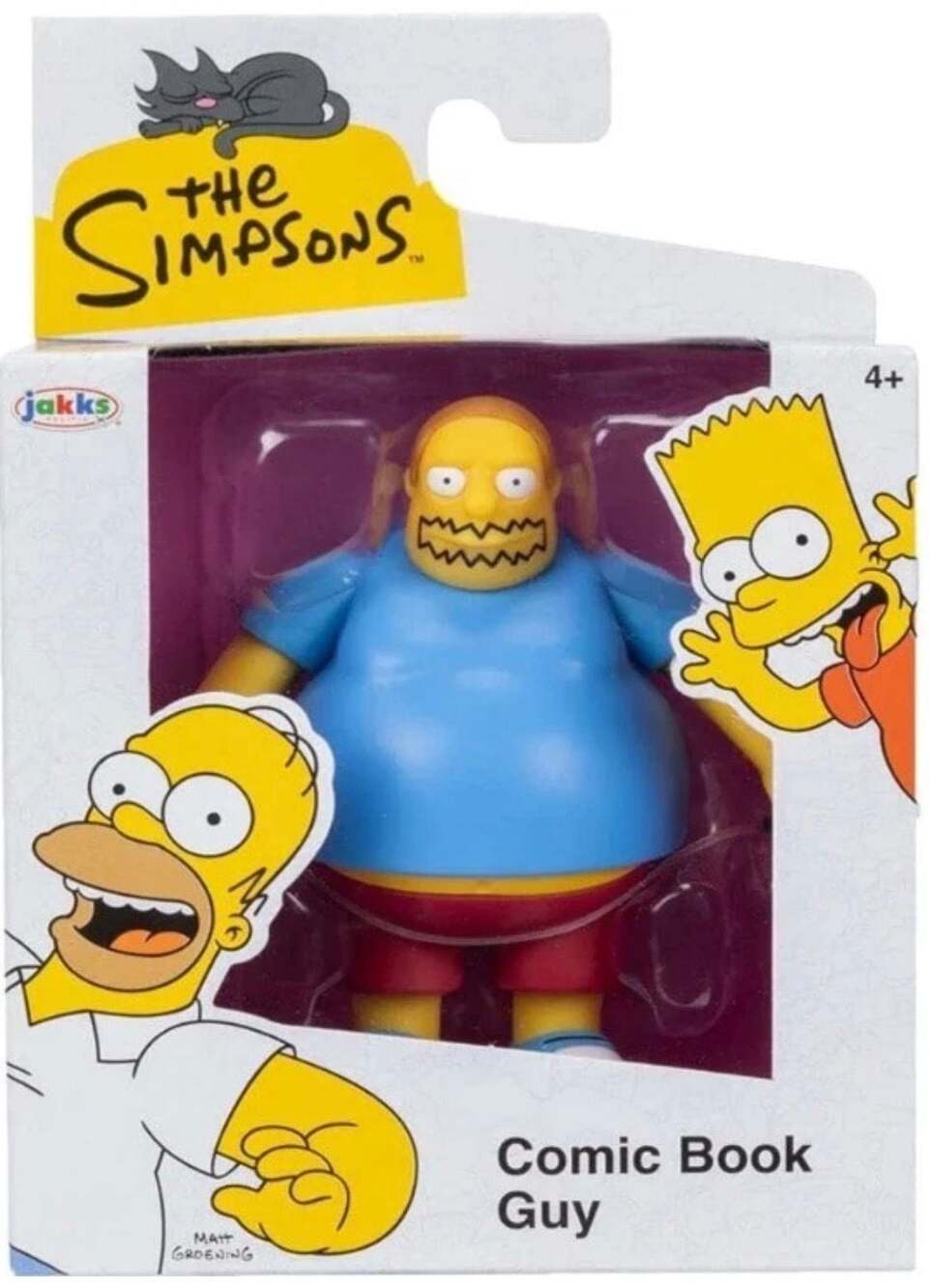Jakks Pacific The Simpsons Comic Book Guy Action Figure